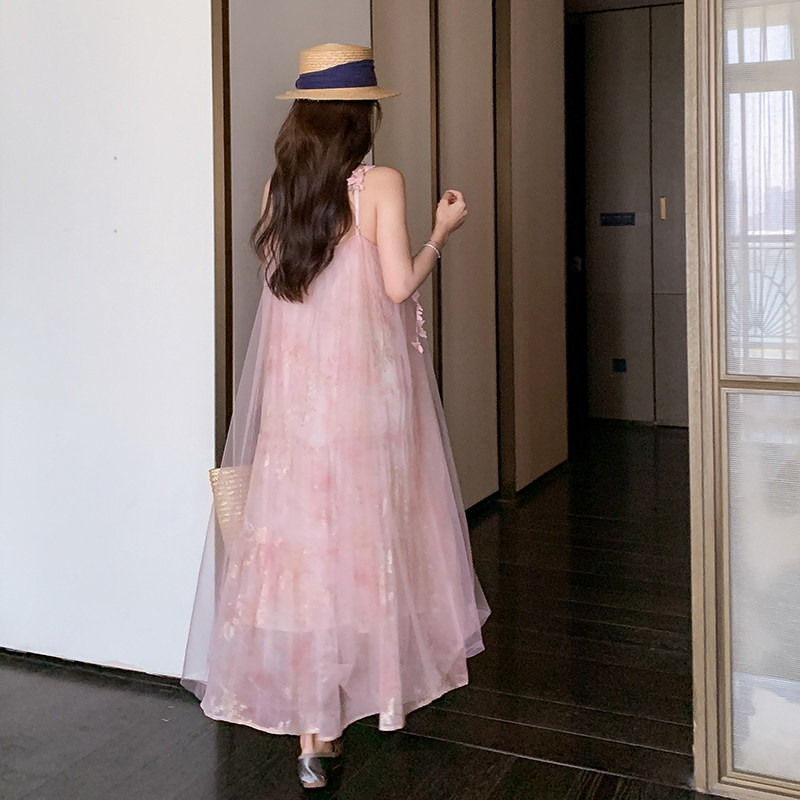夏款新款夏日浪漫吊带连衣裙211-5819P125控188,女装连衣裙,浙宝211