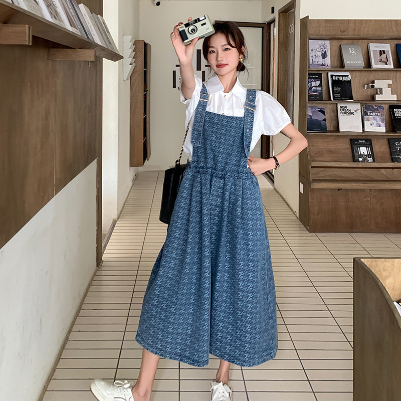 夏款新款牛仔背带裙211-1817P105控158,女装连衣裙,浙宝211