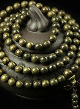 乌木饰品文玩男女款佛珠手链