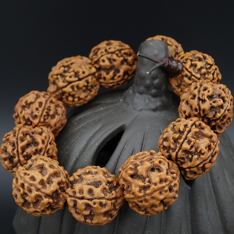 尼泊尔金刚菩提子手链男女款百搭民族风108颗配饰品佛珠手串文玩