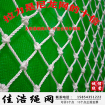 涤纶建筑安全网尼龙防坠网儿童楼梯阳台防护网装饰网子工地施工猫