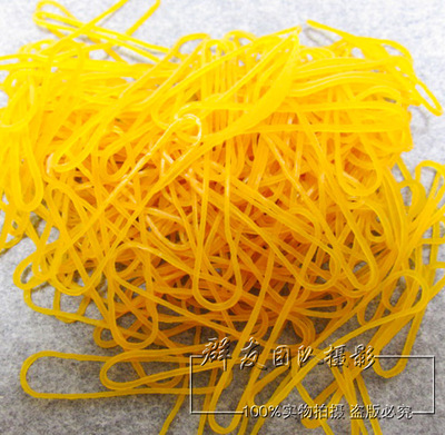 橡皮筋皮筋扁长形牛筋天然橡胶