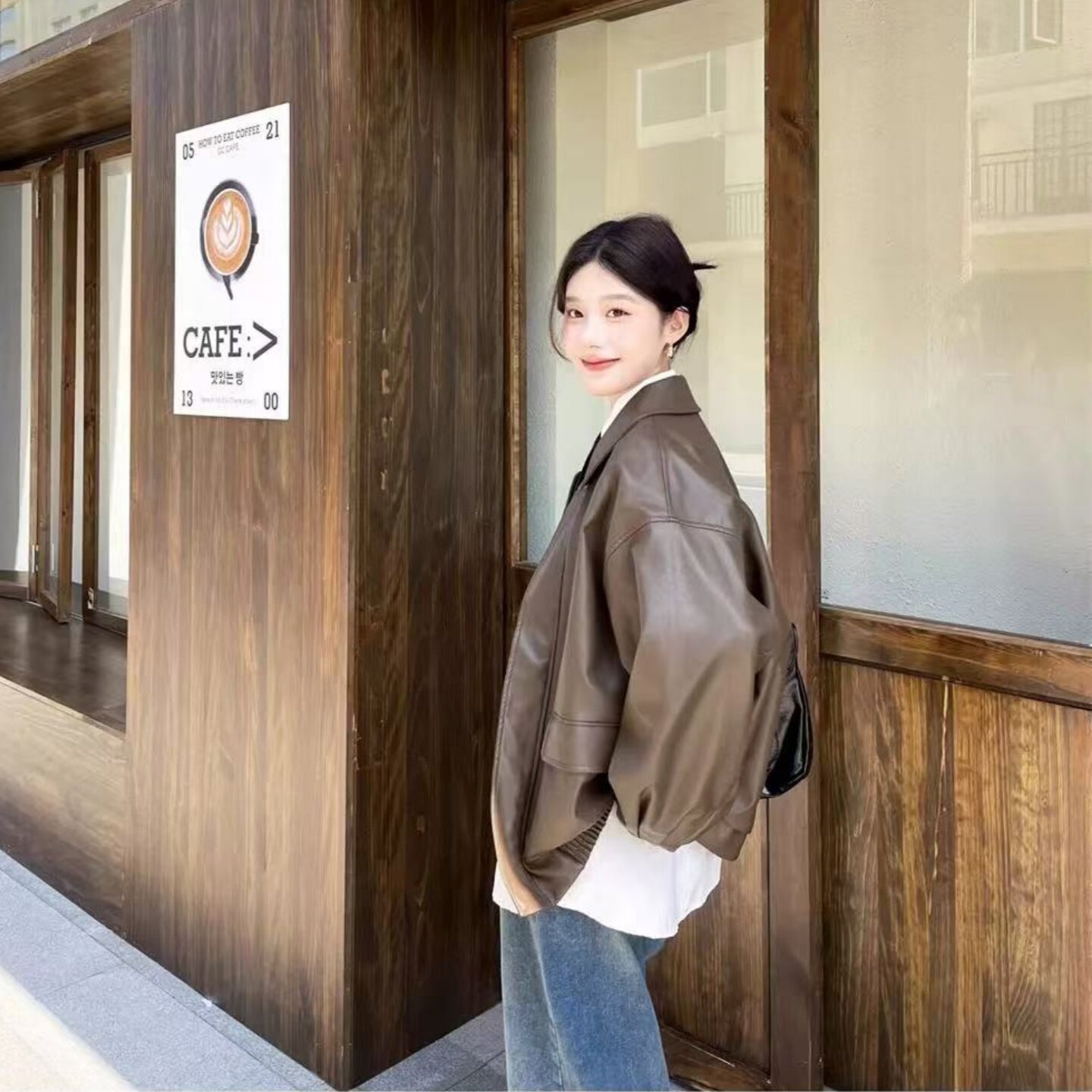 2026新款春秋季皮衣外套女款今年流行爆款美式机车复古夹克小个子