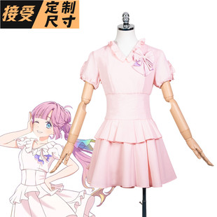 LoveLive莲之空女学院学园偶像俱乐部大泽瑠璃乃裙装COS服定制