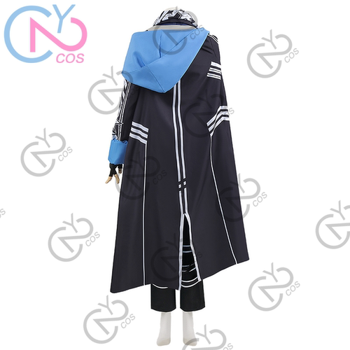 次元二COS彩虹社虚拟主播vtuber Axia Krone西亚克朗男装cosplay