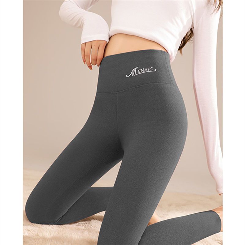 德绒自发热保暖裤女士秋裤内穿紧身毛裤线裤无痕秋冬打底衬裤