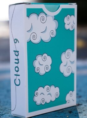 默默纸牌Cloud 9 playingcard 美国进口云9花切收藏款扑克牌