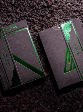 默默纸牌Odyssey deck星空奥德赛绿色赞歌花切魔术收藏扑克牌