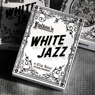 默默纸牌DD纸牌fulton富尔顿系列新作品黑白双色花切魔术收藏纸牌