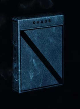 默默纸牌奥德赛KHAOS 台湾产独特烟雾扩散UV油墨收藏扑克牌