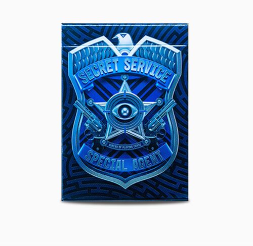 默默纸牌Secret Service 特工队 Riffle Shuffle美国进口扑克牌