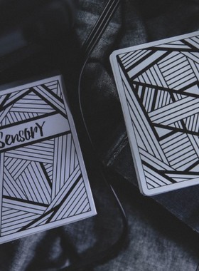 默默纸牌Grace&Gentle V2 Deck美国进口白色感官伦子花切纸牌