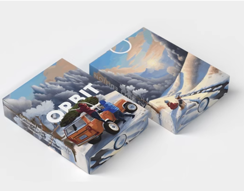 默默纸牌Orbit 轨道圣诞v3 联名squints轨道花切收藏扑克牌