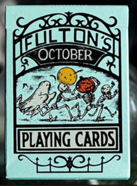 默默纸牌Fulton's October 富尔顿万圣节创意花切扑克牌收藏卡牌