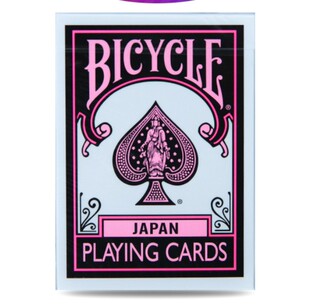 Deck美国进口粉绿蓝彩色日本款 收藏扑克牌 Japan 默默纸牌Bicycle