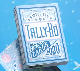 默默纸牌tally ho 2020 winter deck美国进口TH 冬季限量花切扑克