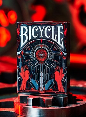 默默纸牌bicycle mecha Era美国单车机甲纪元炫酷收藏花切扑克牌