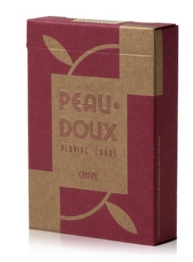默默纸牌PEAU DOUX deck美国进口飞马红色 复古收藏花切扑克牌