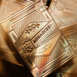 默默纸牌Theory11 帝王君王烫金牌盒 Monarch魔术花切收藏扑克牌