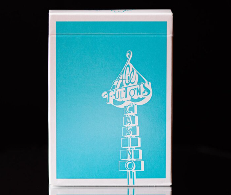 默默纸牌DD金蓝富尔顿 FULTONS 限量美国进口单车花切收藏扑克牌