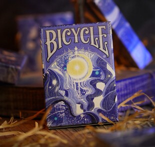 默默纸牌Barry出品bicycle MIST缥缈 客制化牌盒覆金收藏扑克牌