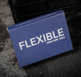 默默纸牌 flexible deck长春花配色花切魔术收藏款扑克牌