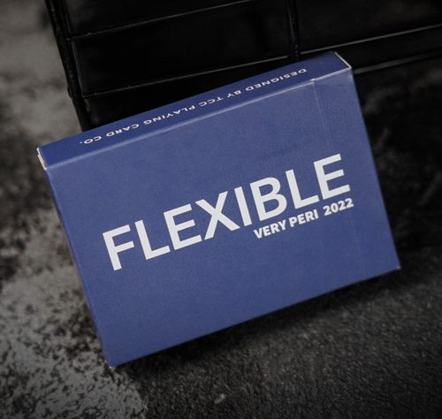 默默纸牌 flexible deck长春花配色花切魔术收藏款扑克牌