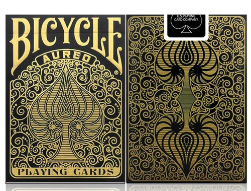 默默纸牌bicycle Aureo v2 deck美国奥瑞奥二代魔术花切扑克牌