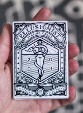 默默纸牌ELLUSIONIST DECK美国E公司内部未发售进口收藏扑克牌