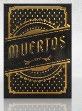 默默纸牌Muertos deck亡灵骷髅美国扑克5付一套或黑白2付出售