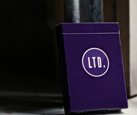 默默纸牌E公司LTD playingcard美国原装紫蓝白红色限量款扑克牌