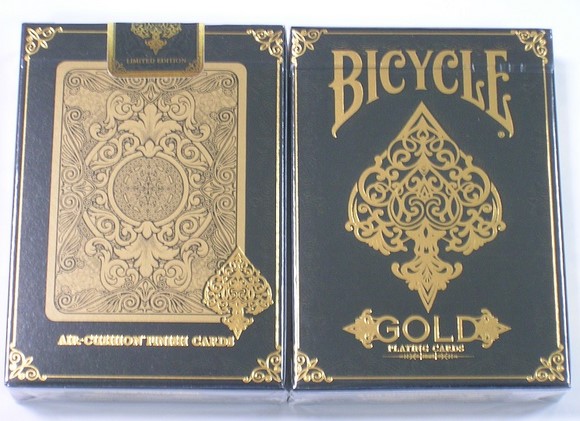 默默纸牌美国原装黄金单车花切