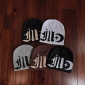 nojob vintage古着「哥特英文」美式 复古街头针织帽休闲百搭冷帽