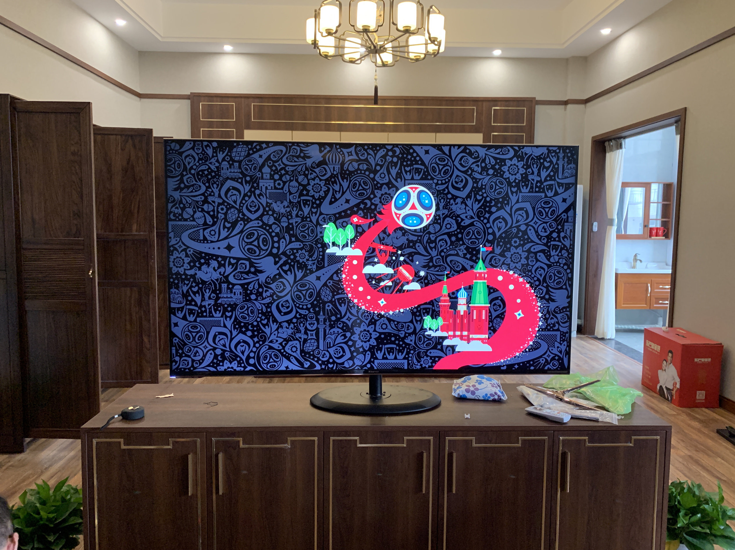 液晶电视机支架360度旋转底座隔断隔断26-65寸