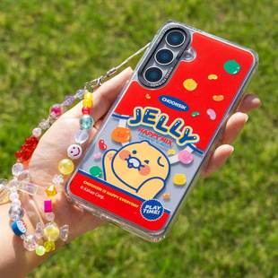 韩国正品KAKAO FRIENDS春植可爱适用三星S25Ultra/S24Ultra防摔卡通磁吸手机壳保护套可爱可挂绳零食款