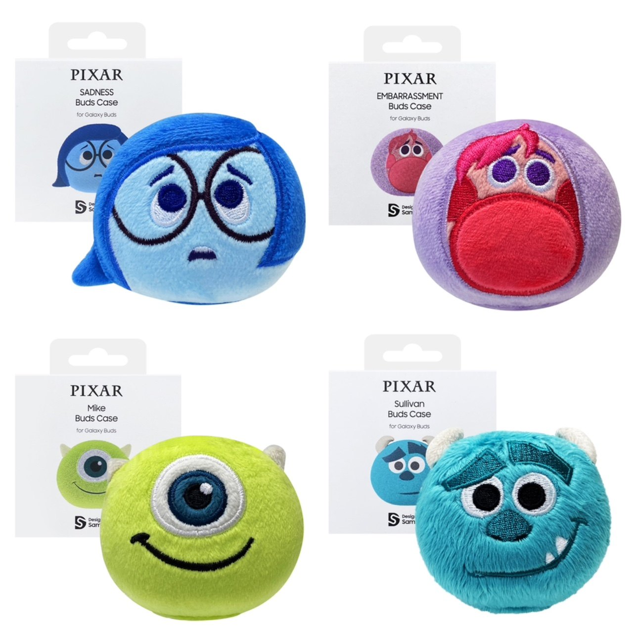 三星头脑特工队Buds2毛绒耳机壳