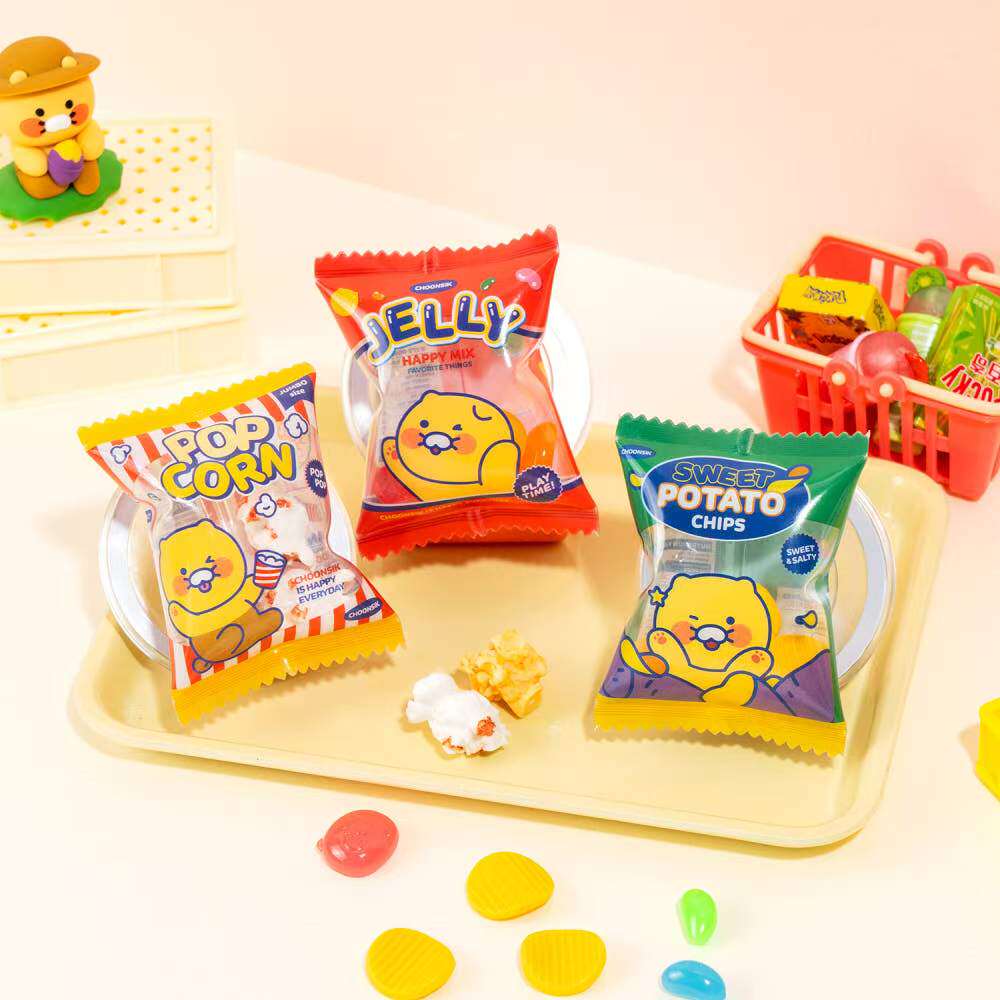 韩国正品KAKAO FRIENDS可爱零食包磁吸支架底座可爱卡通春植糖果