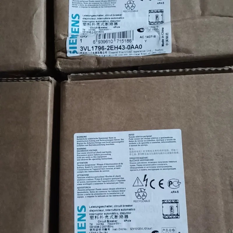 断路器 3VL1796－2EH43－0AA0 4P