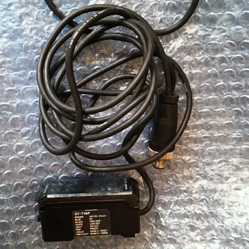 基恩士GT-71AP放大器，正品，，橙色九成新，线长
