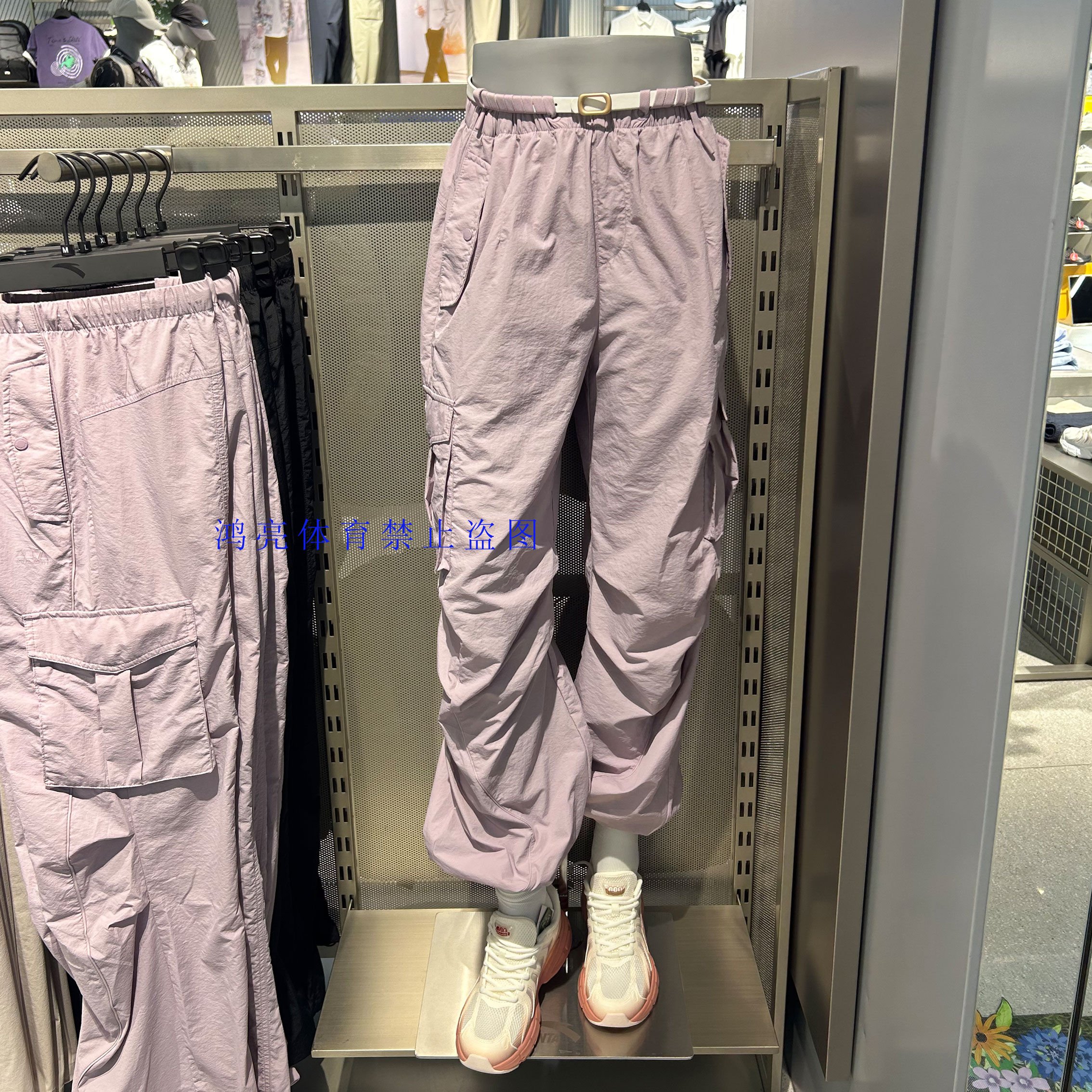 安踏工装裤休闲裤女夏季新款