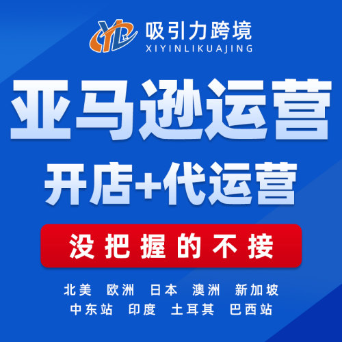 亚马逊代运营Amazon易贝ebay跨境电商开店托管外包指导店铺陪跑