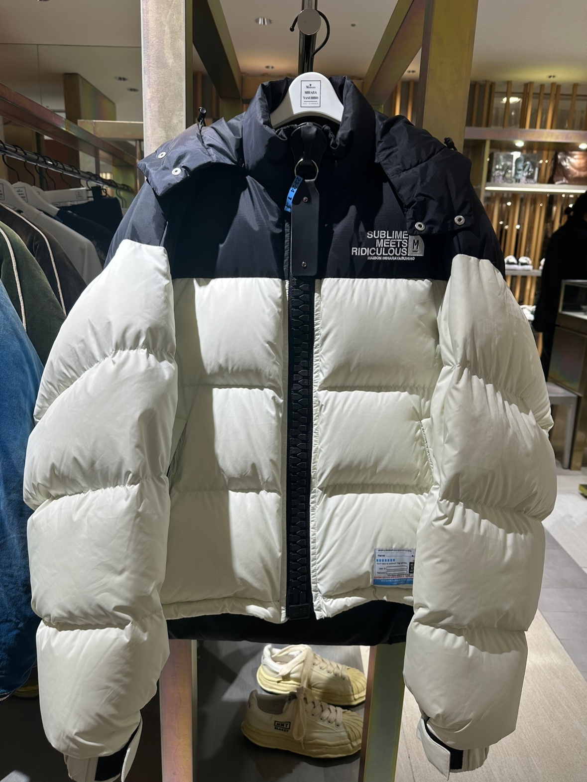 三原康裕羽绒服男款连帽