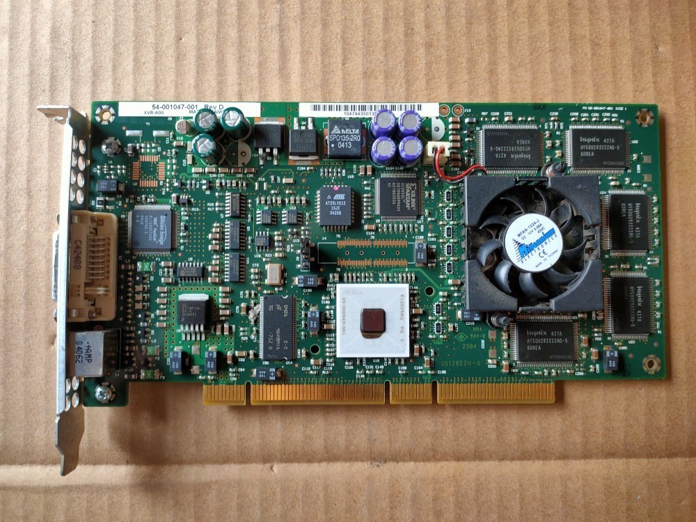 sun xvr-600 375-3153 54-001047 graphics accelerator 128mb
