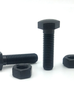 PBE51头部R型碳钢细牙定位调节螺栓 STCB10/12/16-30/35/40/50/60