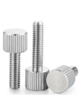 圆形滚花手拧旋钮螺丝NOBA3/4/5/6/8/10-6/10/16/20/25/30/40