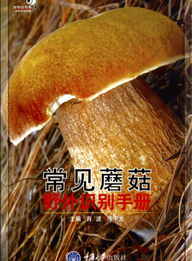 正版图书包邮 好奇心书系：常见蘑菇野外识别手册肖波重庆大学9787562453314