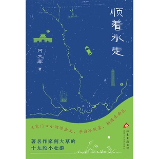 正版图书包邮顺着水走何大草 著 著9787530225042北京十月文艺出版社