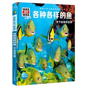 正版图书包邮德国少年儿童百科知识全书·珍藏版：各种各样的鱼--水下的其妙世界（精装）尼科莱·施拉夫斯基 著，海豚传媒出品
