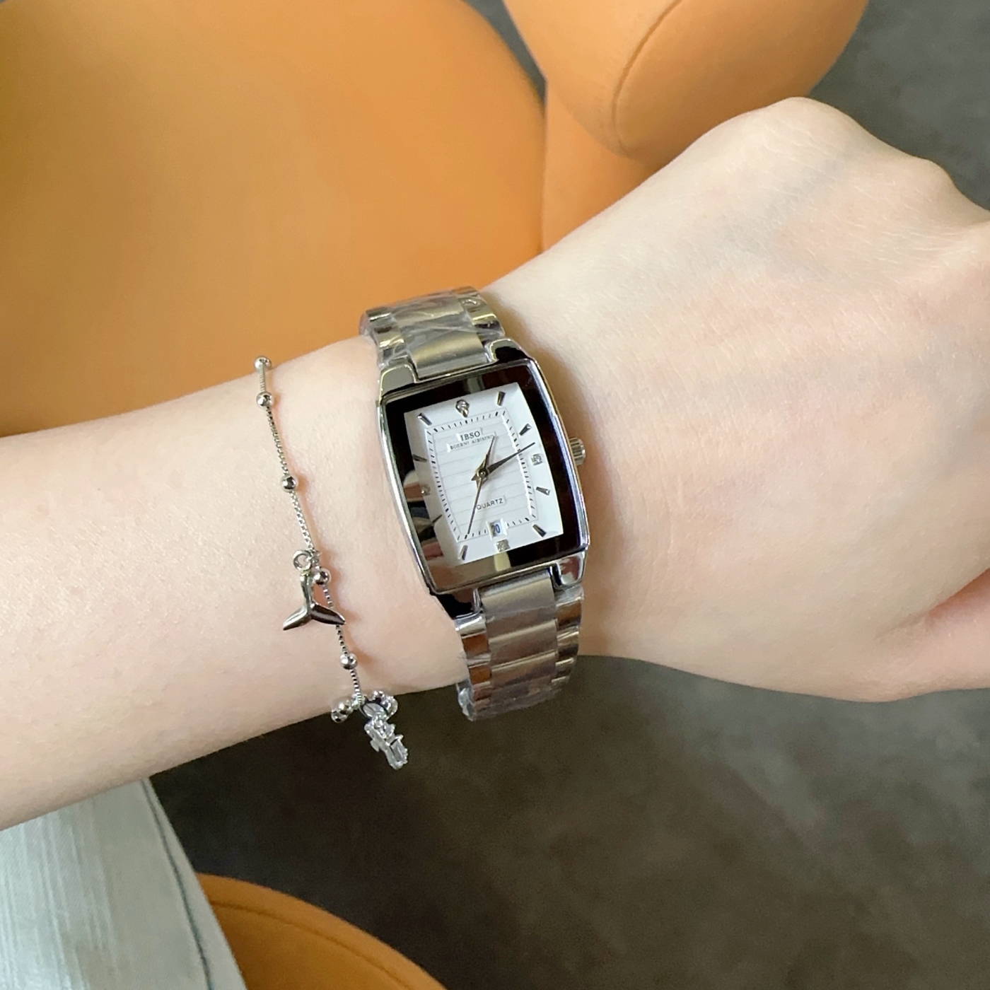 抖音爆款方形日历女表