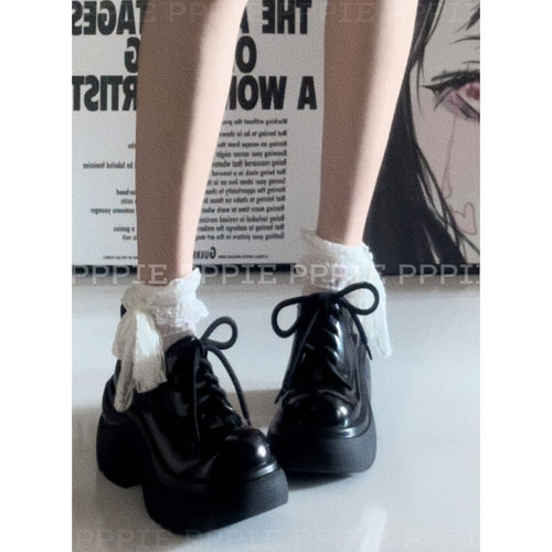 PPPIE 基础厚底无可超越！开边珠牛皮暴走类型厚底小皮鞋